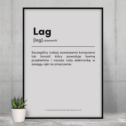 LAG - Plakat dla Gracza