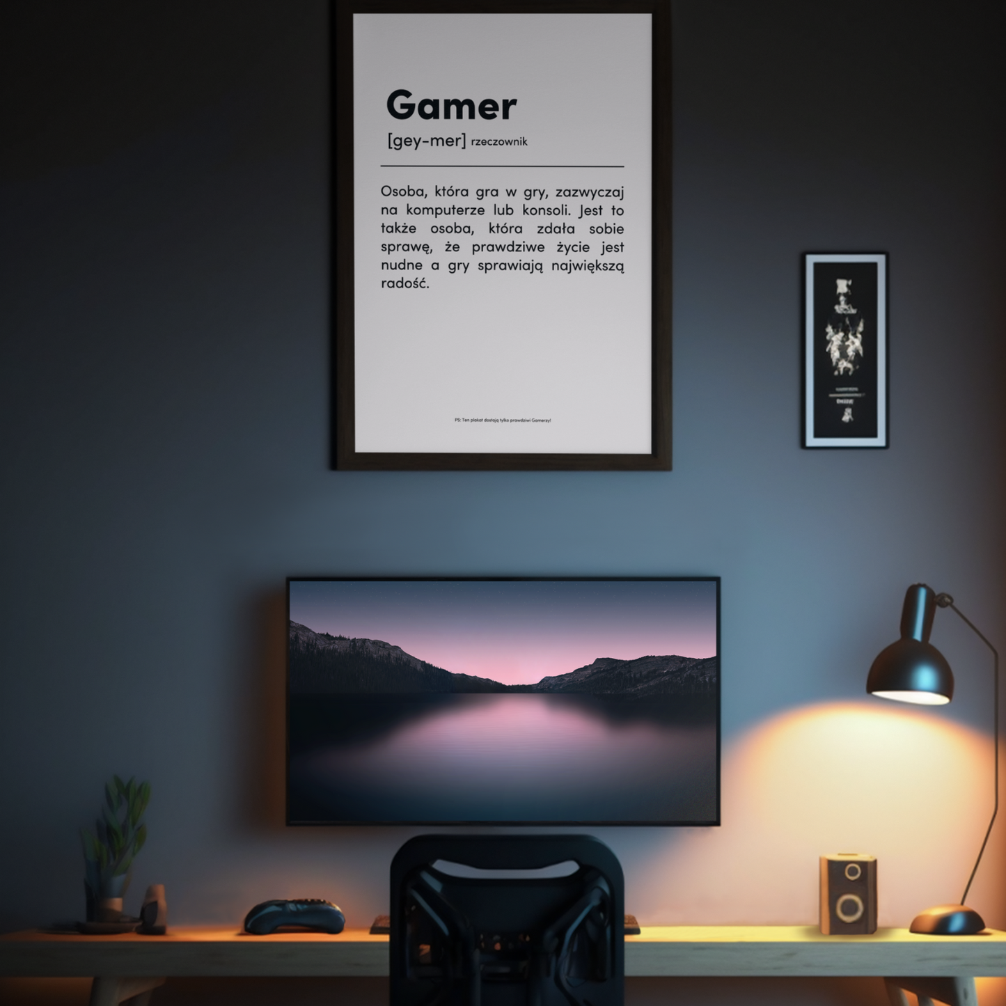 GAMER - Plakat dla Gracza