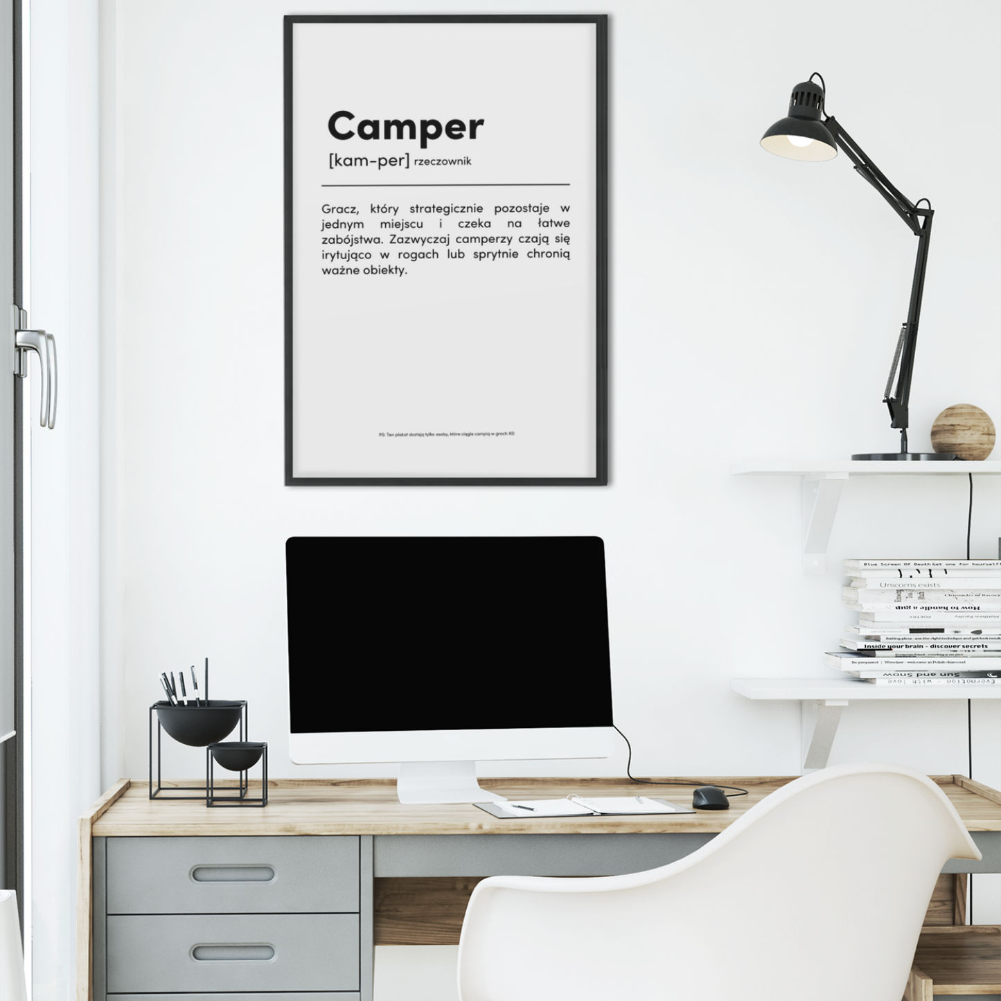 CAMPER - Plakat dla Gracza