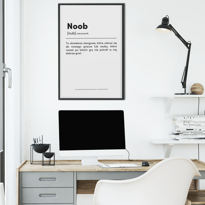 NOOB - Plakat dla Gracza